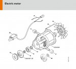 Stihl RE 116 K Cold Water Electric Pressure Washer Spare Parts